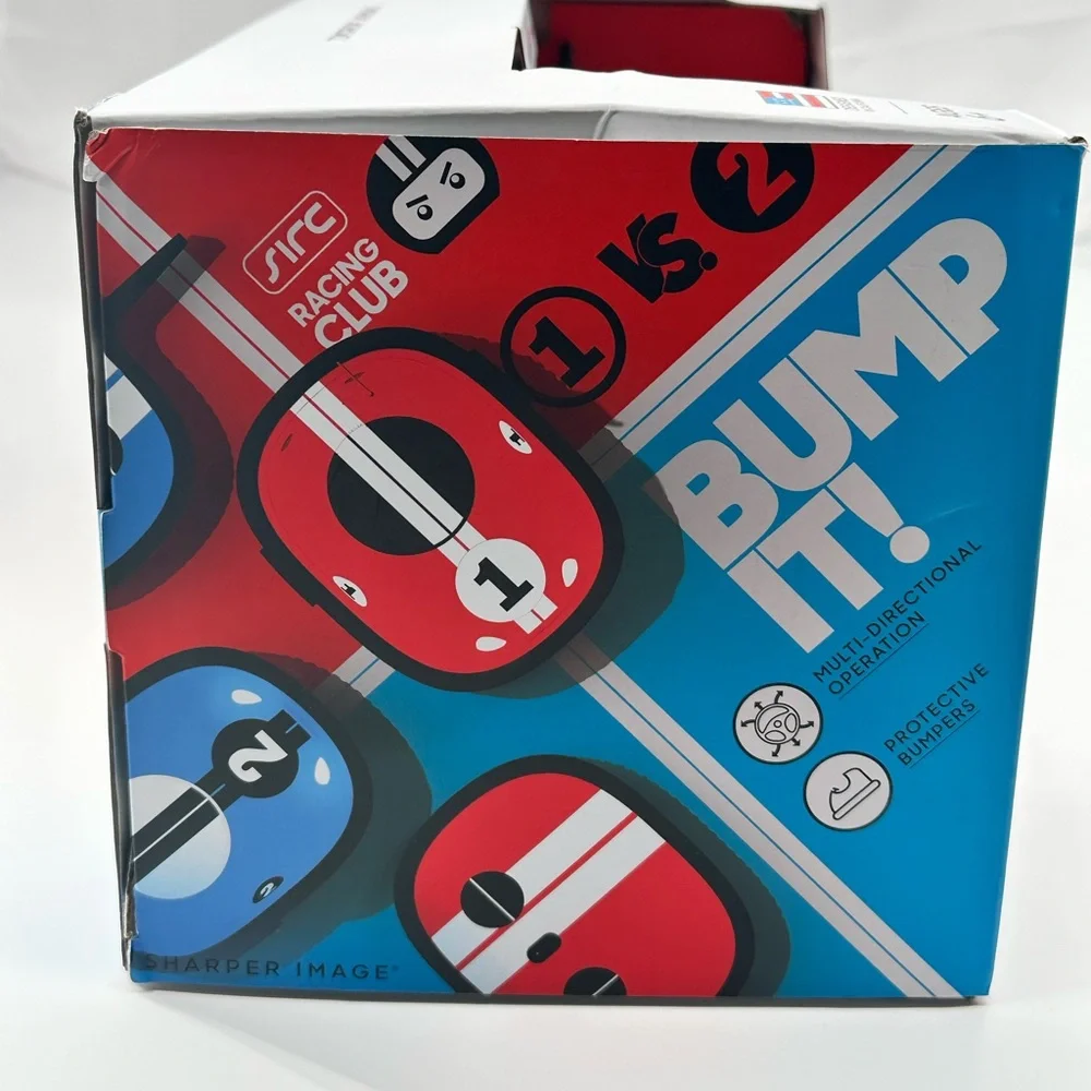 Sharper Image Road Rage Speed Bumpers RC Ejecting Bumper Cars Set - NIB/NWT